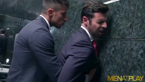 Menatplay athletic inked Klein Kerr anal fucks Dario Beck