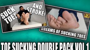 Toe Sucking Double Pack Vol 1 - 4K uHD 2160p - KingMarti