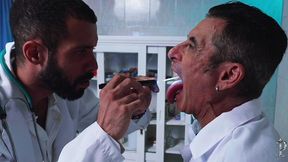 doutor mauro foi ser examinado pelo seu colega o doutor moises conhecido com cavalao e nos exames nao deu nada e deu sua rolona para mamar