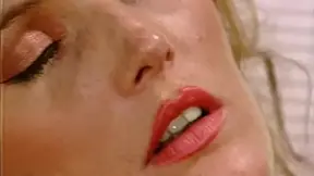 Busty blondes Cathy Patrick and Lisa Kelly share a steamy GirlGirl encounter