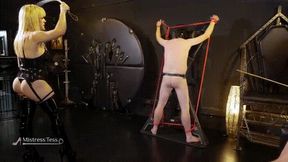 It's a whipping & caning fest! (HD)