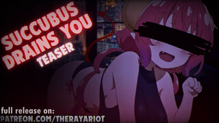 Succubus DRAINS You DRY!~ (Erotic Audio Teaser)