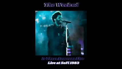If The Weeknd performed 'Is There Someone Else' Live in '83