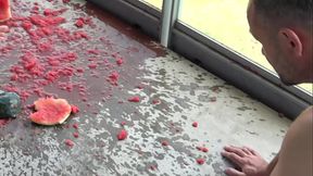 watermelon from feet