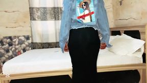 Wife's Step Sister Tells Me Not to Use Condom, She Want to Feel Me Cum in Her After a Naughty Blowjob and Riding Cowgirl