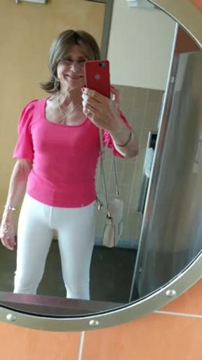 Julie at the sports bar