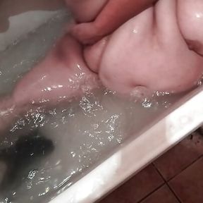 Scene 09- Bathtub masterbate of couple ( cum scenes on onlyfans) or faphouse