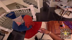 Golden Goddess Unleashes Punishment on Omgiana's Craving Bottom