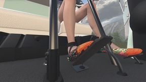 1967 VW Bus Cranking Template - Lady T in Ballet Slippers 1080p