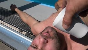 ClubBangBoys: Athletic Frank gay handjob sex scene