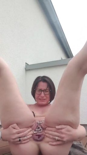 Julie Is Fully Aroused After the Live Stream