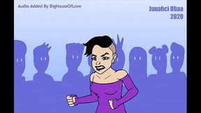 Erika Hulks Out With Audio