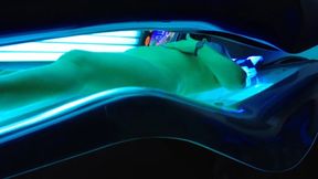 On the sunbed
