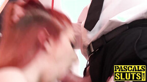 ”Gigi Rouge enjoys being hardcore spanked & screwed rough”