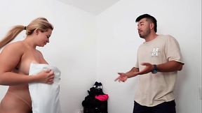 I FIND MY step SISTER-IN-LAW NAKED, WE GET EXCITED AND END UP HAVING SEX - FRED NUNEX