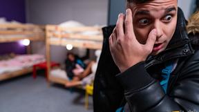 ”Always horny hostel roomie finally takes on a cock - Capri Lmonde”