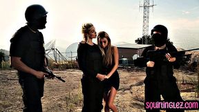 Busty hairy lesbos hard pussylicking