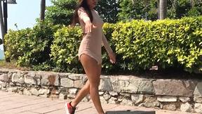 ”Amateur teen couple she Thai & he European made a horny sex tape together”