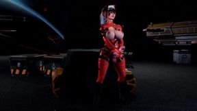 Warhammer Cosplay. Sex in Space a Beautiful Girl Is Being Fucked by a Trans Girl.