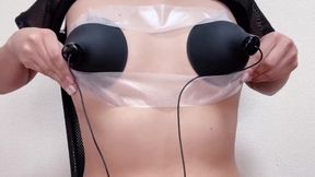 育乳日記 １１スホフラ付けて透け透けてカッフ玩具チクニー