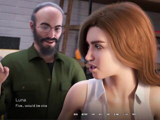 In Security 5 Luna Got Her as Spanked by Gary and Oral-sex to Darius