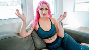 Aesthetic pink-haired hottie Siri Dahl screwed from behind