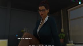 University Days by Greebo - Black Lady Giving Head on Bathroom