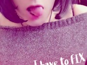 [ SEXY TRANNY ] __ I have to FIX My Dress...