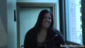 Big beautiful woman's huge butt gets spanked and facialed