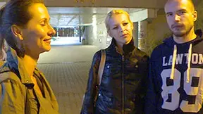 Beautiful Czech Pair Gets Money For Girlfriend Exchange