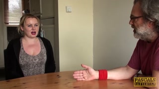 PASCALSSUBSLUTS - Amber West dommed and jizzed in mouth