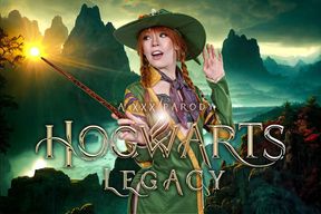 Professor Garlick of Hogwarts Legacy: A XXX Cosplay Parody