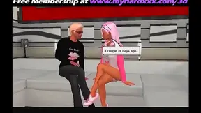 Voluptuous Anime Beauty Lures Besties Into Hot Triple Trouble Romance