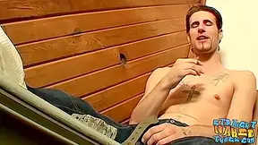 Stud Blinx Wanks His Huge Hard Dick And Cums After With Bad Guy