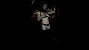Pornsonick exhibicionista pasea desnuda camuflada en la noche