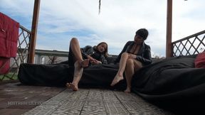MISTRESS LILY DUPONT : OPEN YOUR MOUTH AND SWALLOW THE ASH mobile