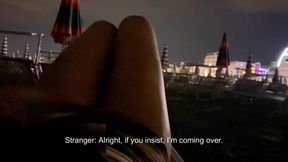 Dick Flash for Delivery Girl - She Grabs It!