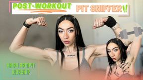 Post-Workout Pit Sniffer!!! [ Armpit • Gym • Workout Fetish ]