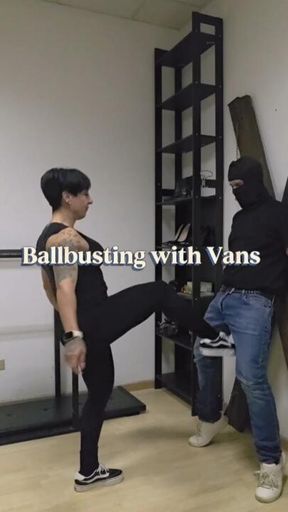 Ballbusting with Vans
