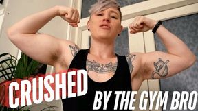 Cocky gym-bro alpha dominates and humiliates you - Jaq Quicksilver - FtM Trans jock punishes you for being closeted with rough fucking - ft slapping, spitting, verbal humiliation, muscle worship, blowjob, pov fucking - 4k mp4