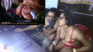 Threesome Porn Reaction in Hindi - Girlnexthot1 Porn Review ( Dorcelclub )