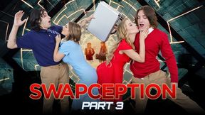 Real or Dream? Big Titty Stepmoms Swap Stepsons and Get COVERED in Cum - Swap