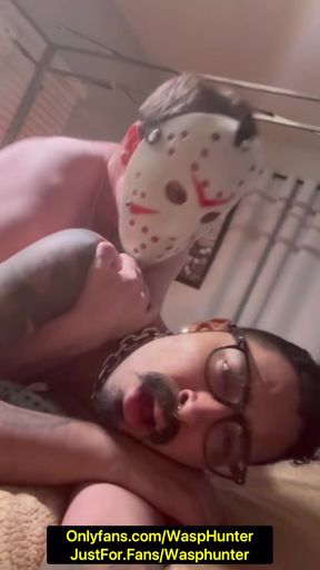 Jason Fucks Latino Man Raw and Breeds Him (moaning)