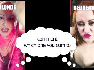 Comment which one made you cum golden-haired or redhead straight version