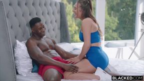 Blacked Impulsive Brunette Couldn't Contain Her Desire