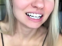 Blonde babe scarlet solo webcam