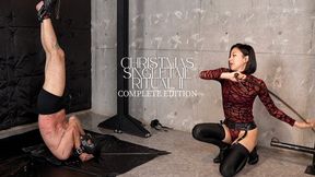 Christmas Single Tail Ritual II – Complete Edition Single-Tail Whipping and Wax on Worn Skin