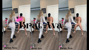 BallBusting House Cleaner Slave
