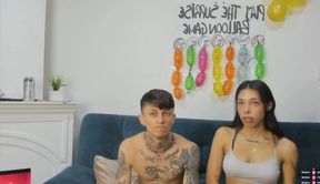 Couple Sex Dancing and Blowjon in Camera