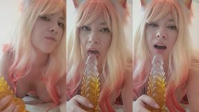 quand la renarde confond la queue d un dragon avec une sucrerie..